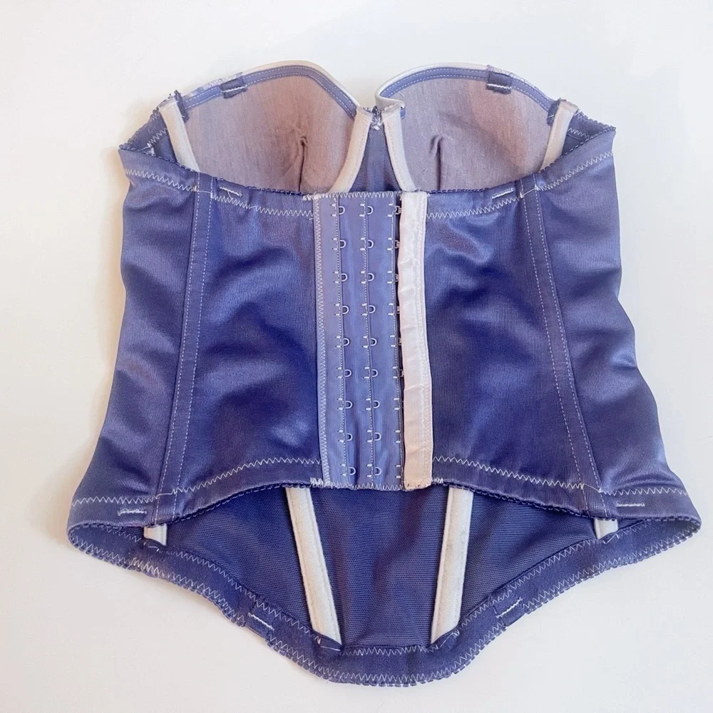 Embry Form Sateen and Lace Bustier Intimates Fairycore Cottagecore - Picture 2 of 5